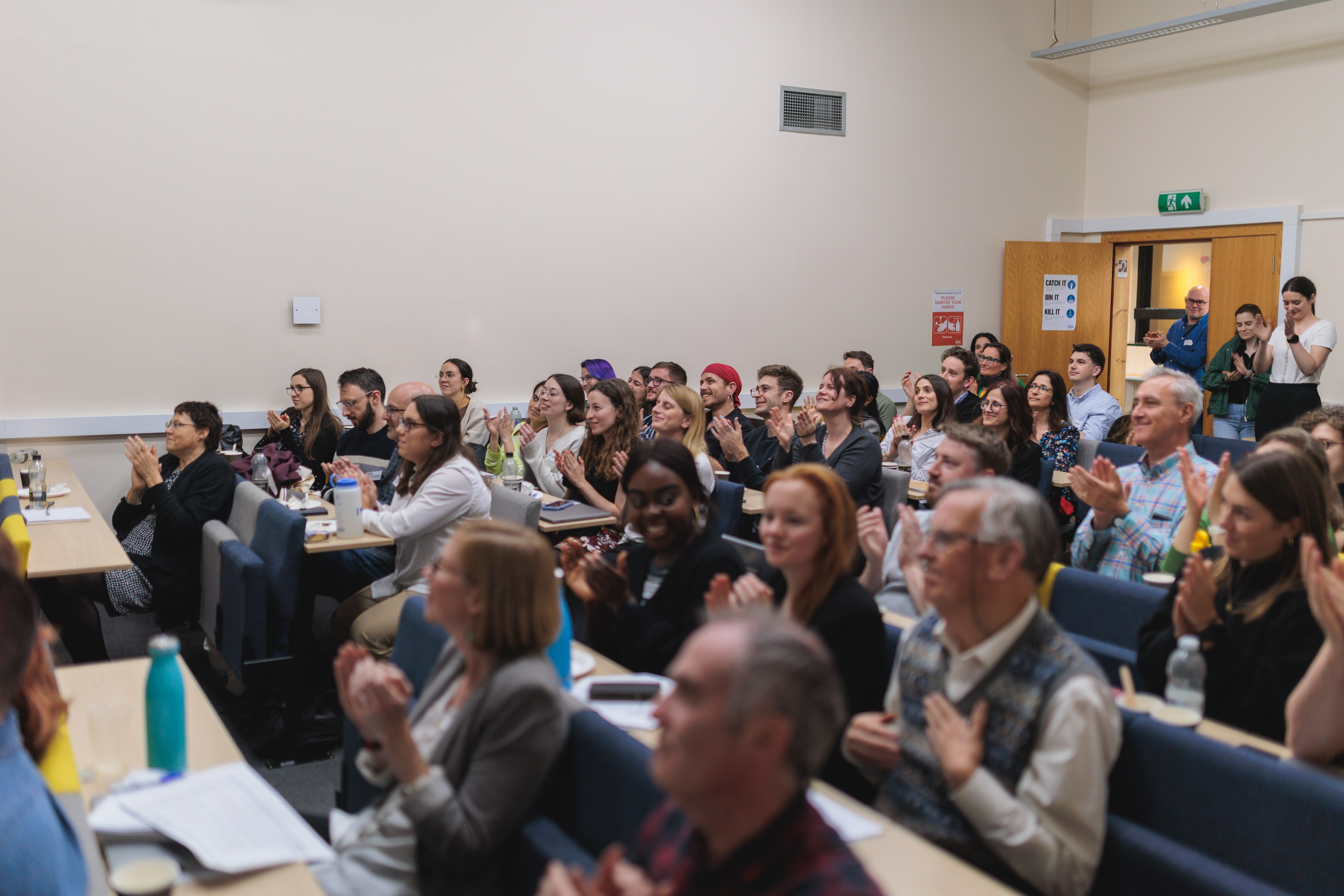 Audience shot of retreat 2023