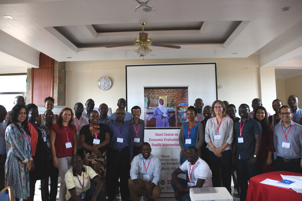 Participants at RECAP short course on economic evaluation for health interventions