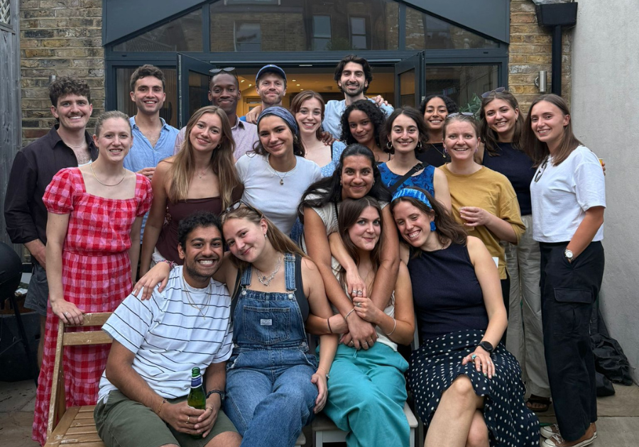 Group picture of LSHTM Students