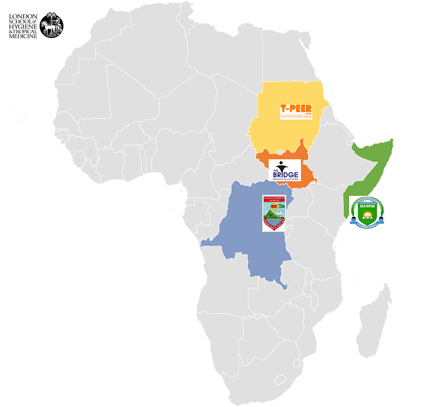 Afya Consortium partners map