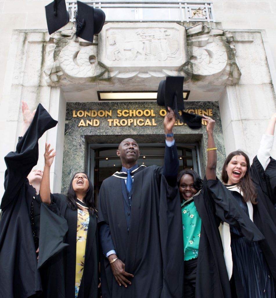 Students graduating