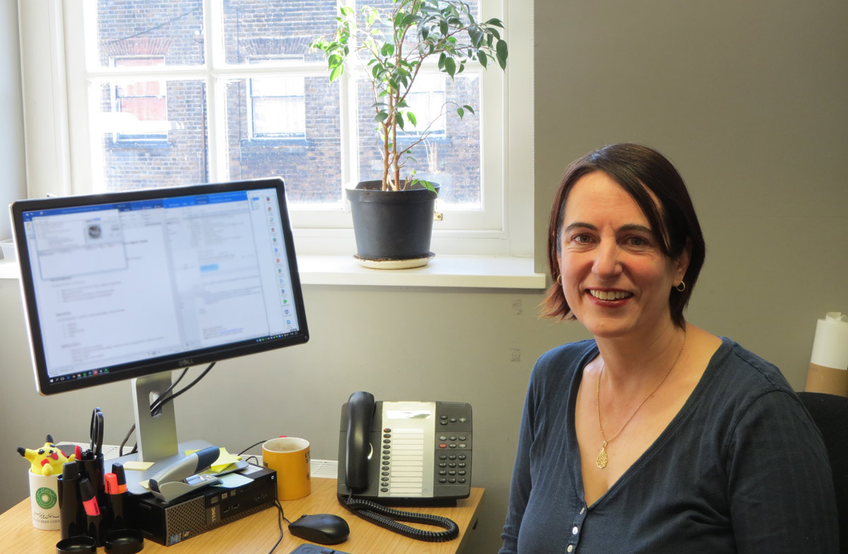 Natasha Howard in her office