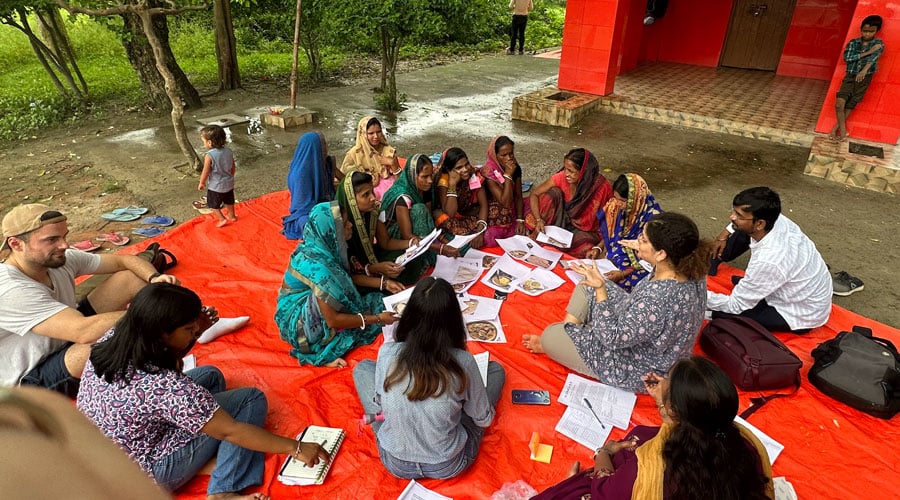 INFUSION group in India. Credit: Emily Fivian. 