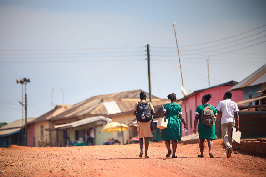 Community health workers in Ghana © World Health Organization/Fajan Combrink/2019
