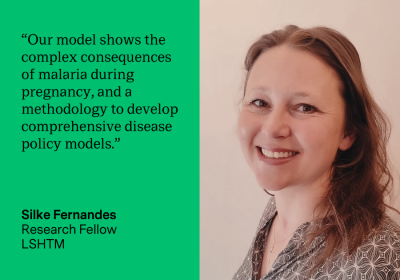 Quote from Silke: Our model shows the complex consequences of malaria during pregnancy, and a methodology to develop comprehensive disease policy models