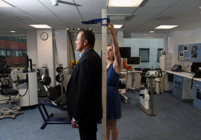 Jonathan Webb  former English rugby union fullback taking part in the BRAIN study