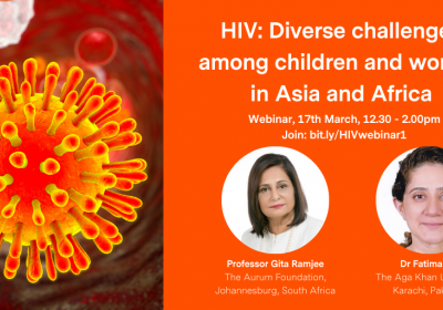 [WEBINAR] HIV: Diverse challenges among children and women in Asia and Africa