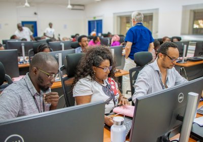ICEMS students having a session