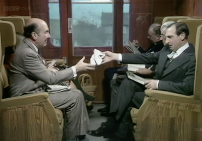 Screengrab from The Rise and Fall of Reginald Perrin (BBC 1976) 