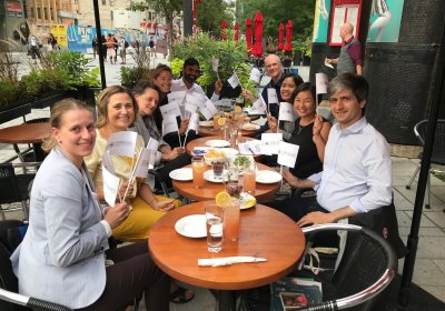 LSHTM Montreal alumni chapter meet-up. Photo Credit: LSHTM alumni