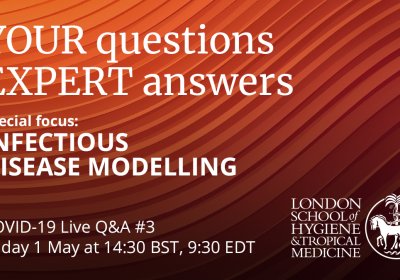 COVID -19 Q&amp;A Live #3 event graphic