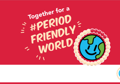 Campaign image for menstrual hygiene day 2024