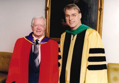 Jimmy Carter and Harrison Spencer