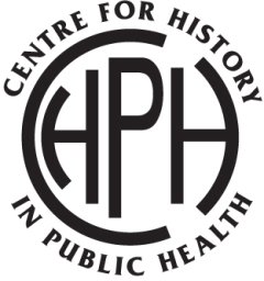 Centre for history in public health logo