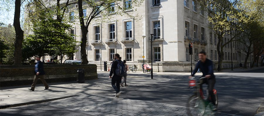 A view of LSHTM from Malet Street A view of LSHTM from Malet Street