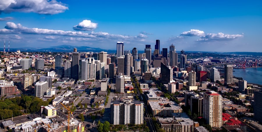 Seattle skyline. Photo credit: pxhere.com Seattle skyline image. Photo credit: pxhere.com