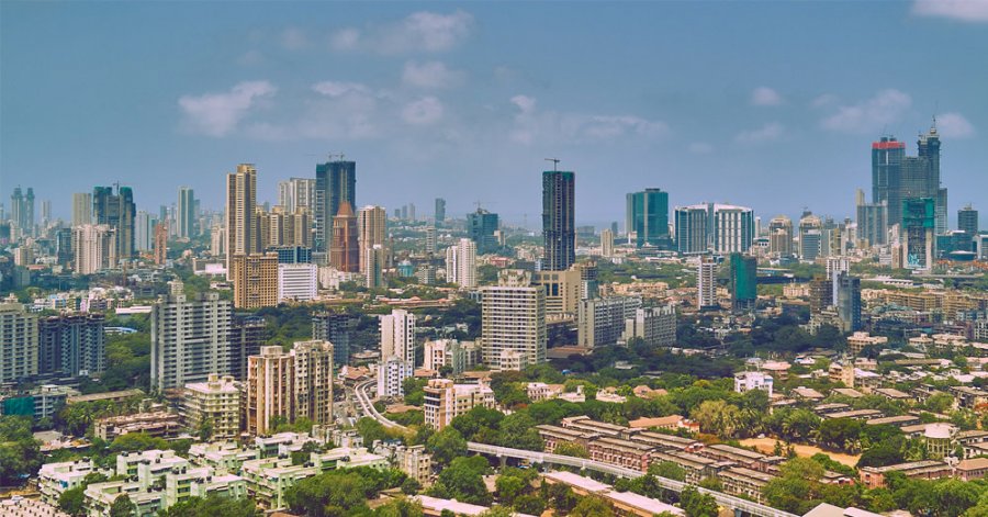 Delhi India Skyline