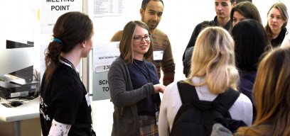 Students discussing