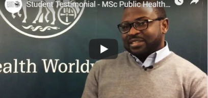 Daniel &amp; Esin, MSc Public Health for Development