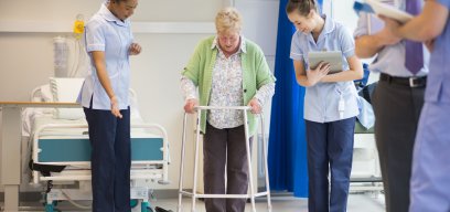 Patient in hospital