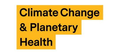 Centre on Climate Change and Planetary Health logo