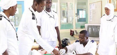 Nurses in hospital