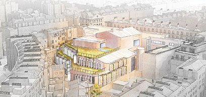 Architect image of new Tavistock building