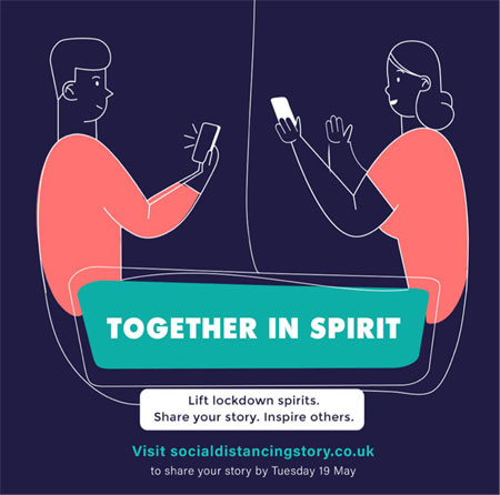 Together in Spirit social distancing story
